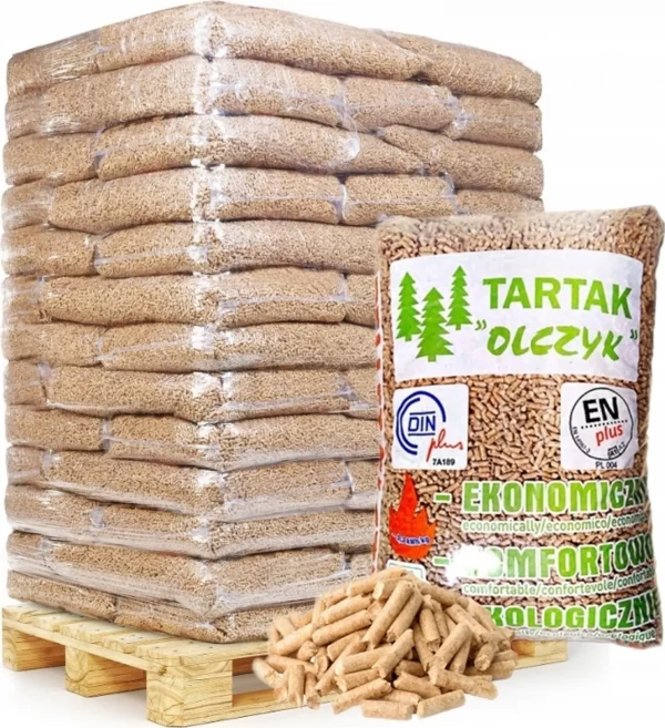 Pallet di pellet Olczyk 65 sacchi 975 kg