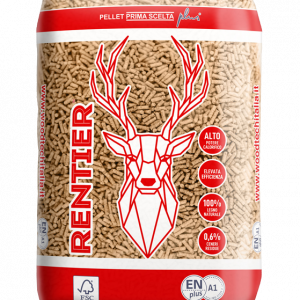 RENTIER – Bancale pellet da 15 kg, 70 sacchi
